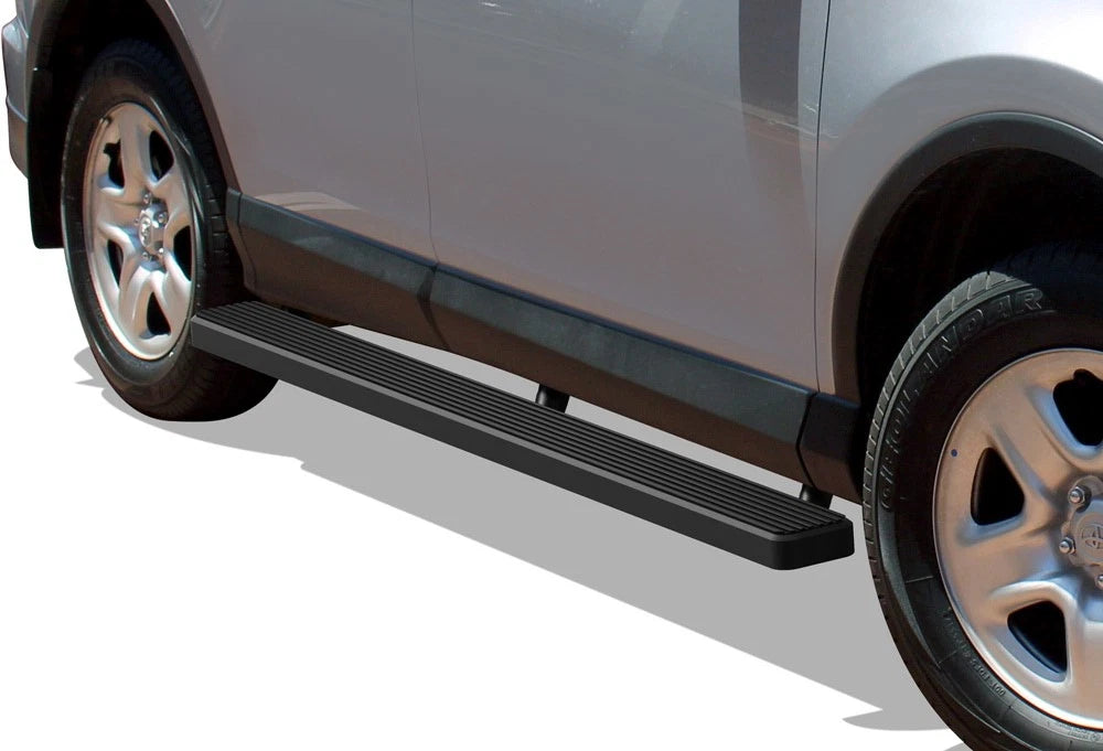 6" Matte Black Running Boards for Toyota RAV4 (2016–2018)