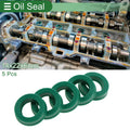 Set of 5 Oil Seal Rotary Shaft Seal 14x22x6mm High Pressure Green