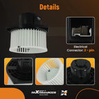 Blower Motor with Fan for Nissan Sentra Frontier Xterra (2000-2004)
