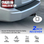 2 Inch Trailer Towing Hitch for Jeep Liberty (2008-2012)