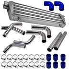Universal Intercooler Kit for 27"–7"–2.5" with 2.5" Aluminum Pipe and Hose (2015–2020)