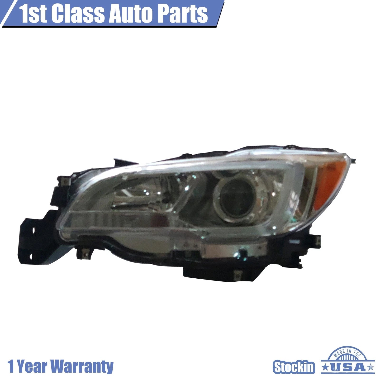 Halogen Headlight for Subaru Legacy Outback (2015-2017) Left Side Chrome