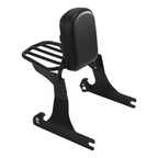 Passenger Sissy Bar Backrest Luggage Rack for Harley Softail Breakout (2013–2017)
