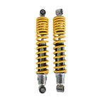 2X Front Shock Absorbers for Yamaha Banshee 350 (1987â2006) Yellow Springs