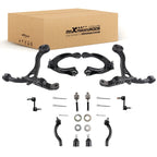 Front Upper Lower Control Arms Sway Bar Tie Rod Kit for Honda Accord (2008–2012)