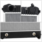 2-Row Aluminum Cooling Radiator for Freightliner M2 106/Thomas Saf-T-Liner (2003–2008)