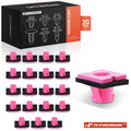 20x Nylon Garnish Moulding Clips for Hyundai