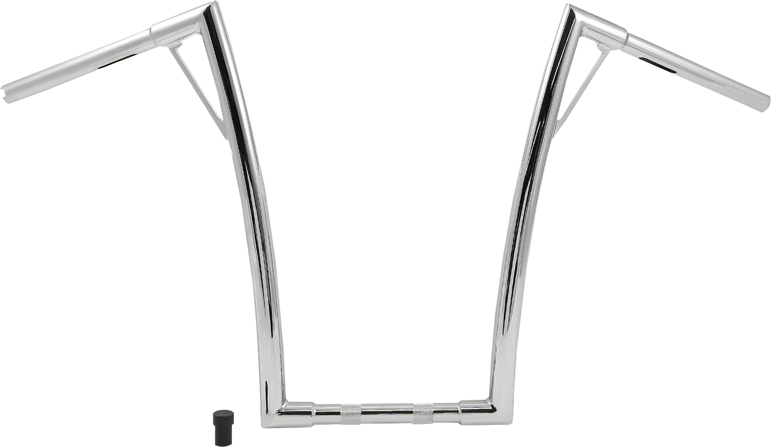 19" Chrome Handlebar for Burly Brand Louie (B12-7011C)