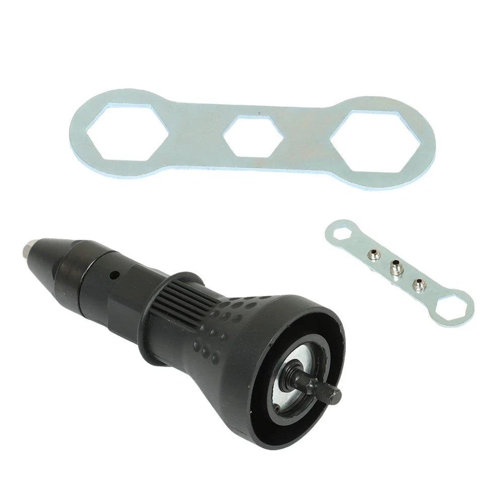 Electric Rivet Nut Gun Adapter for Cordless Power Drill