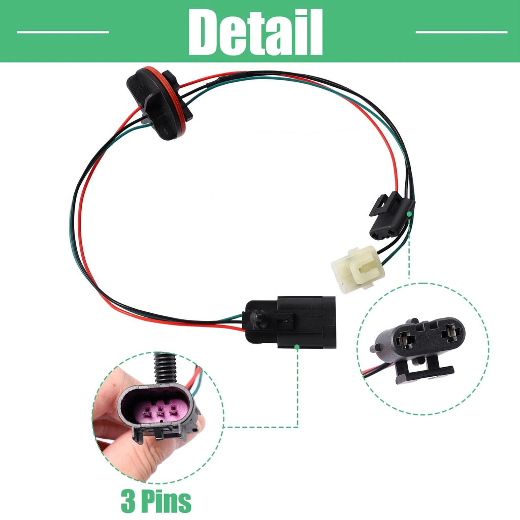 Headlight Lamp Wiring Harness 68193062AB for Dodge Ram 1500 2500 3500 4500 (2002–2018)