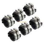6X Intake Manifold Boot Carburetor Holders for Honda Valkyrie 1500 (1997–2003)