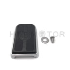 Chrome Skull Brake Pedal Pad for Harley Softail Slim FLS/Road Glide FLTRX (2014–2023)