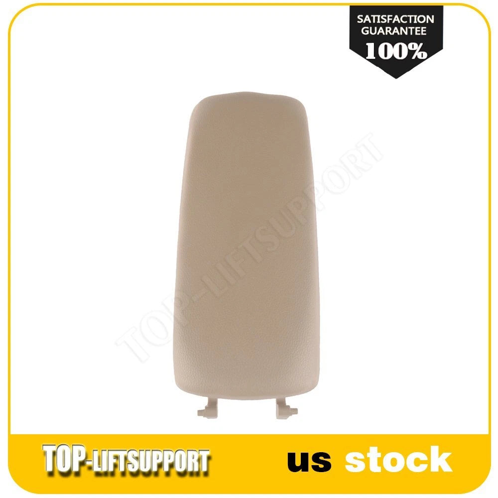 PU Leather Center Console Armrest Cover for Audi (2000–2008) Beige