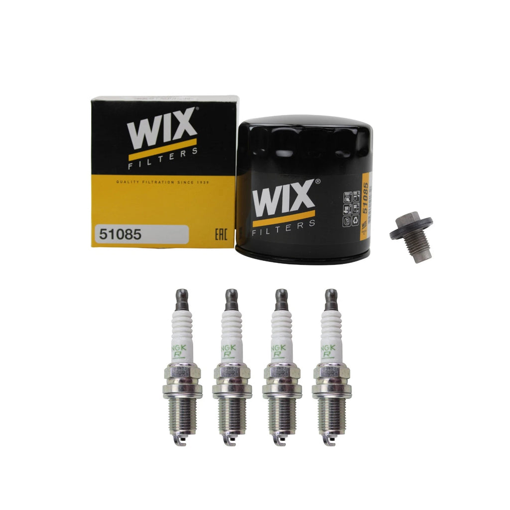 Wix Engine Oil Filter & NGK V-Power Spark Plugs Set for Sebring 2.0L (2001–2006)