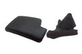 Leather Synthetic Console & Brake Boot for BMW E90 (2005–2013) Red Stitch