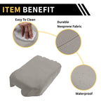 Console Lid Armrest Cover for Toyota Tundra (2007–2021) Microfiber Leather Grey