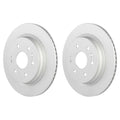 Set of 2 Bosch QuietCast Rear Disc Brake Rotors for Silverado 1500 Tahoe (2007–2019)