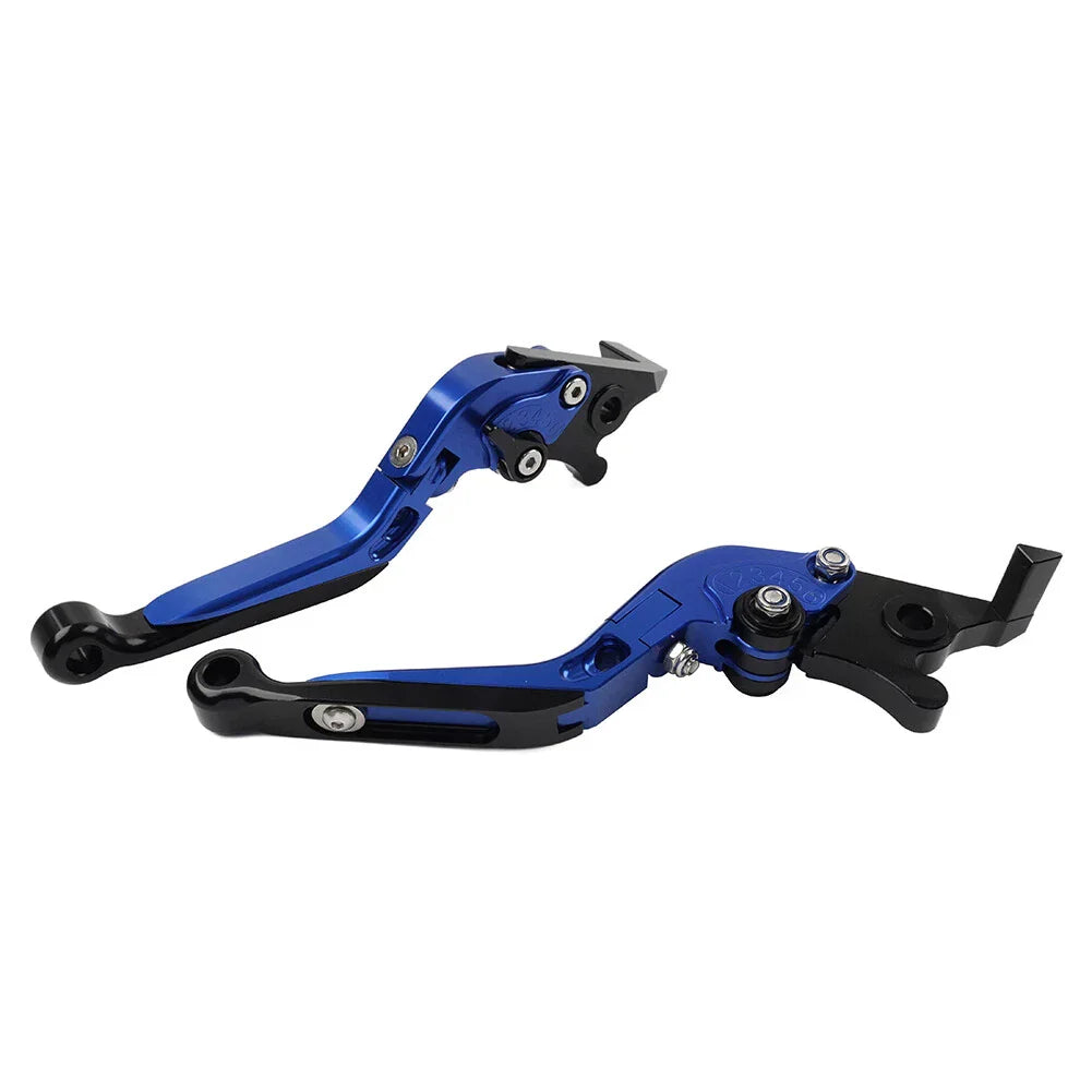 Blue Extendable Brake Clutch Levers for Honda CBR1000RR, CB1000R (2004-2016)