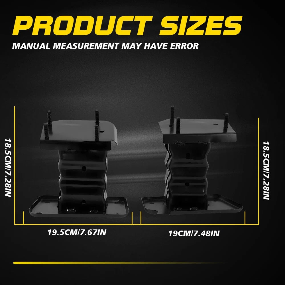 2X Front Bumper Bracket Set Steel for Nissan Rogue Sport (2017–2022)