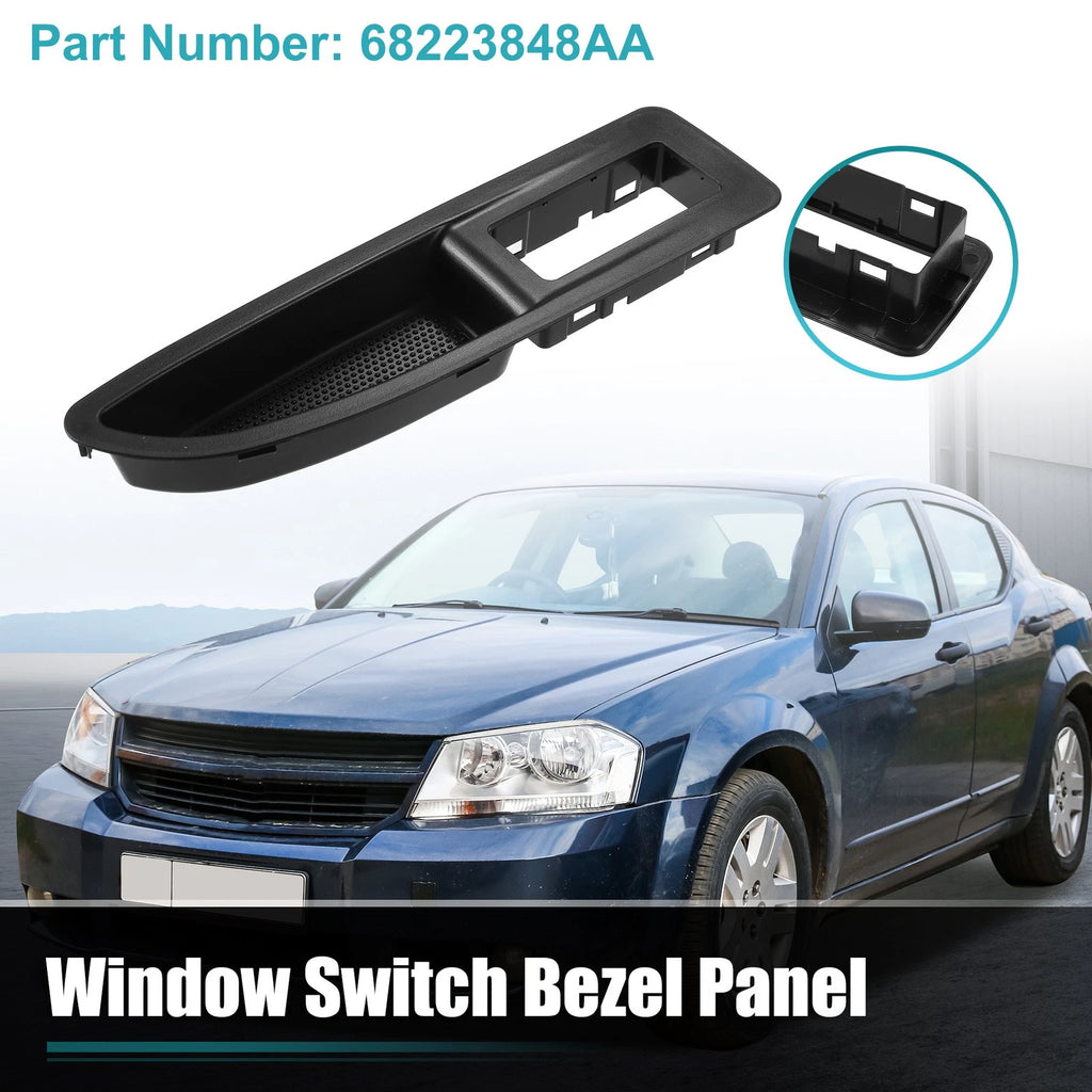 Front Right Door Window Switch Bezel for Dodge Avenger (2011–2014) 68223848AA