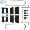 Set of Leaf Spring Install Kit with U-Bolts for Chevrolet Camaro (1970–1981)