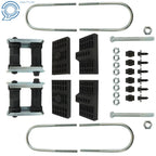 Set of Leaf Spring Install Kit with U-Bolts for Chevrolet Camaro (1970–1981)