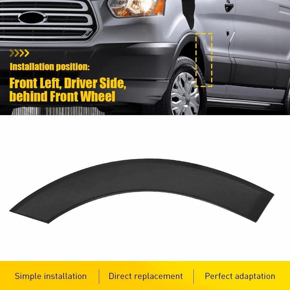 Front Left Driver Side Fender Flare Molding Trim for Ford Transit (2015–2024)