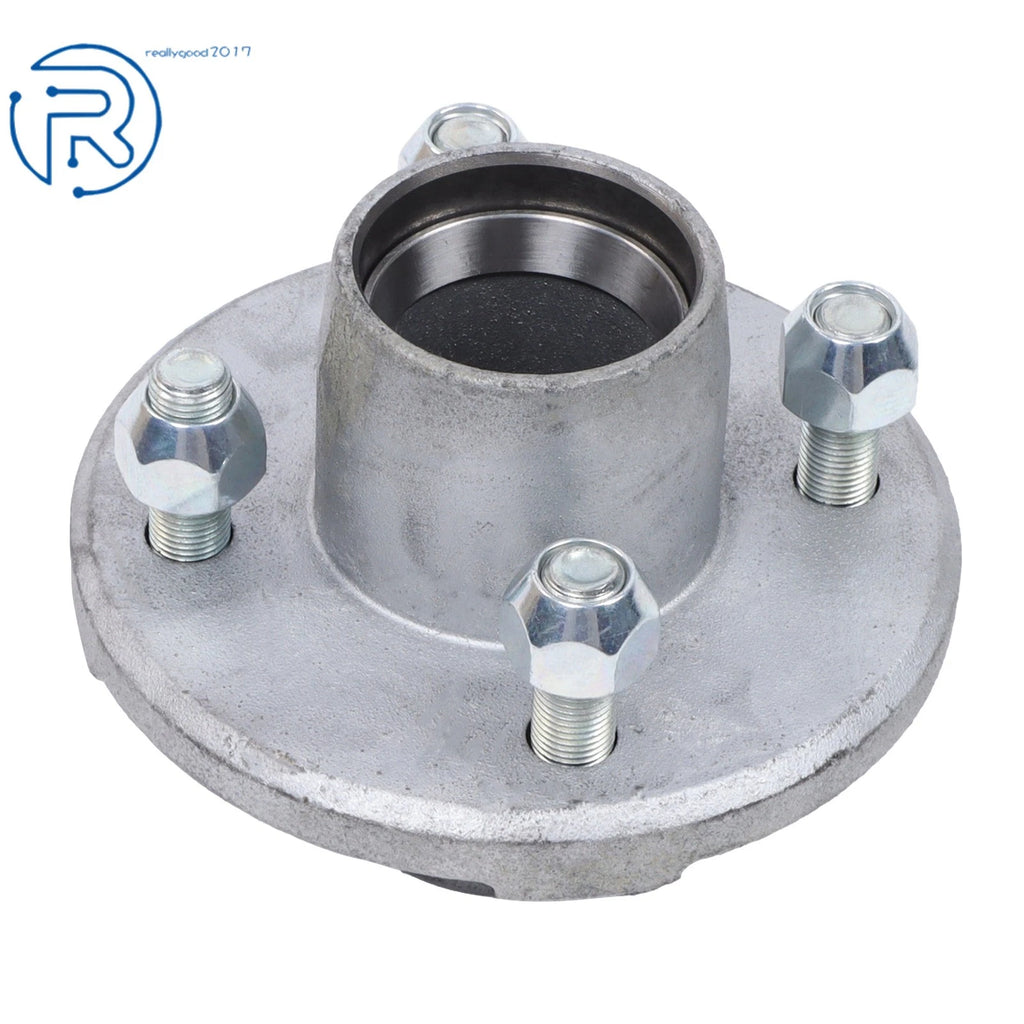 Set of 4 Bolt Trailer Hub Bearing Kit for 2000 lbs Axles (1" Spindle)
