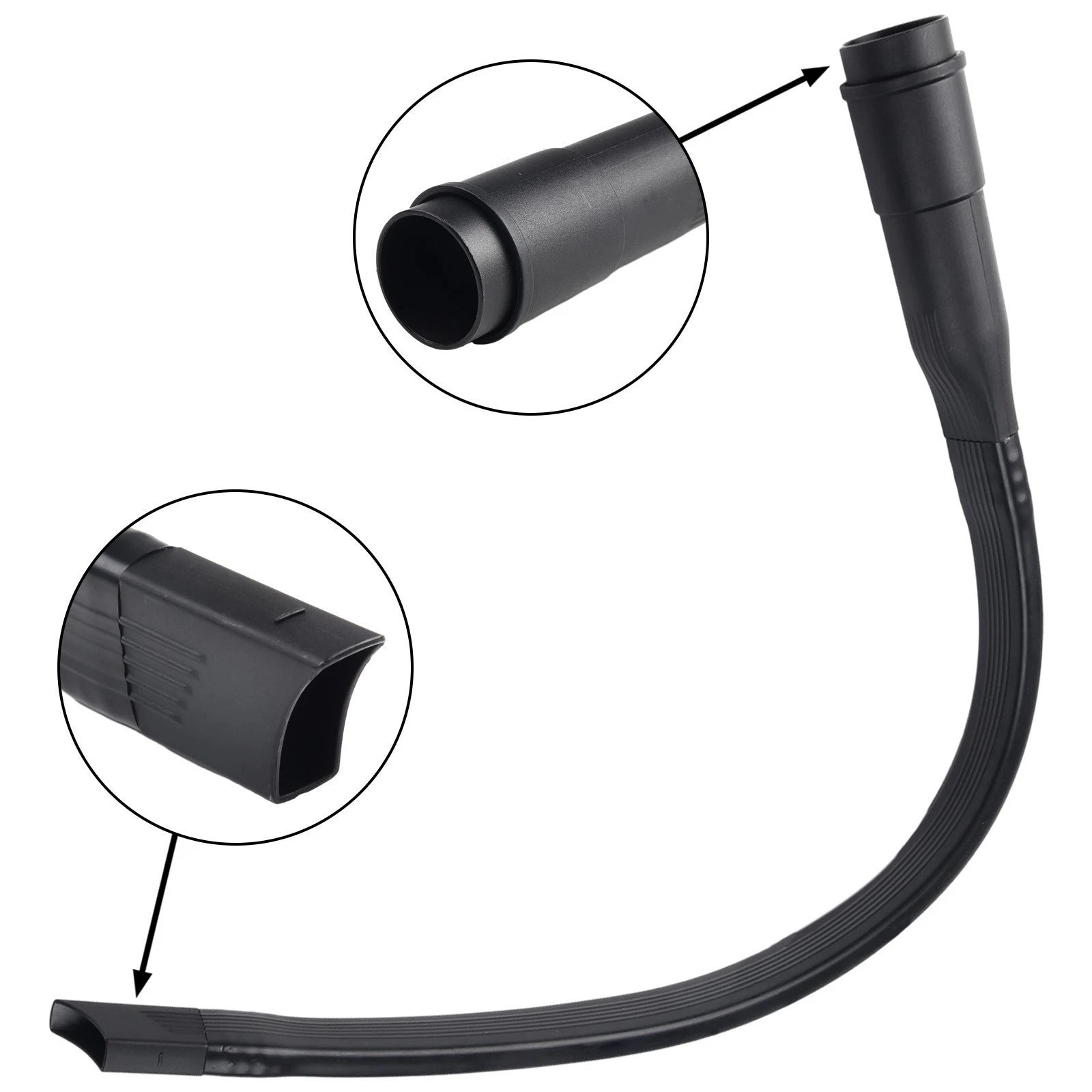 Flexible Suction Hose with Long Flat Nozzle for Vacuum Cleaner (Universal)