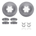 2X Brake Disc and Pad Kit for Nissan Pathfinder