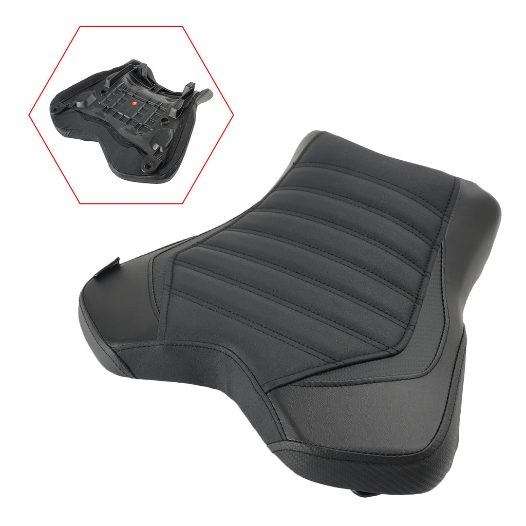 Front Driver Seat Cushion for Yamaha YZF-R1 (2015–2023) - Black PU