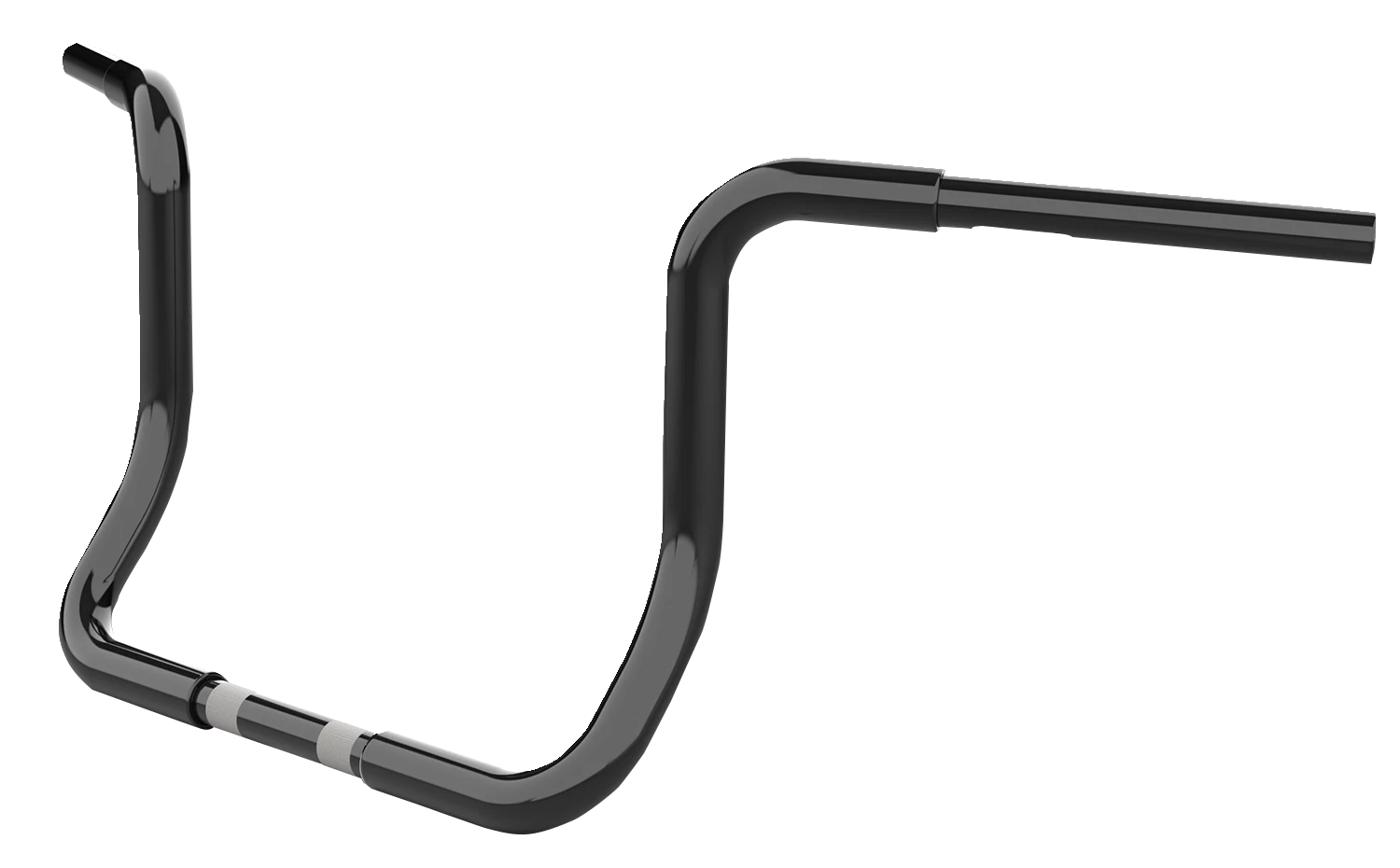 12" Twin Round Handlebar for LA Choppers (LA-7325-12B)