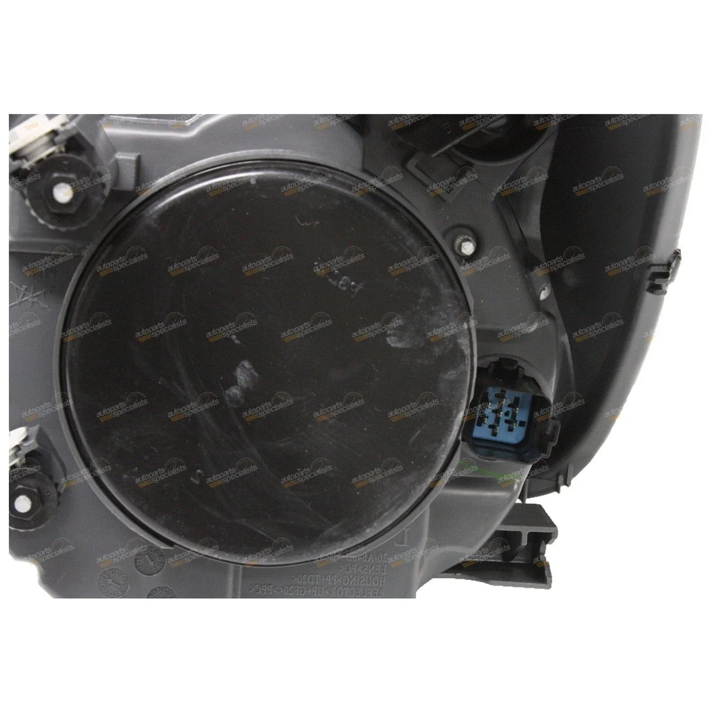 L/R Black Headlight for Ford Fiesta (2005-2008)