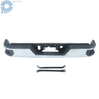 Chrome Rear Bumper Assembly for Chevy Silverado GMC Sierra 2500 3500HD (2020–2025)