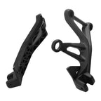 Rear Passenger Footpegs Brackets for Ducati Monster 1200 (2019–2021) Black