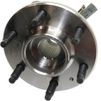 Set of 2 Wheel Hubs for Cadillac CTS (2004–2007) Rear 6 Lug with Bearing & Sensor