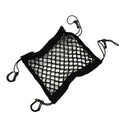 2 x Motorcycle Cargo Net Tool Accessory Car Hook Hold Bag Mesh Plastic Hooks