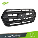 Gloss Black Plastic Grill Assembly for Ford Transit (2020–2022)