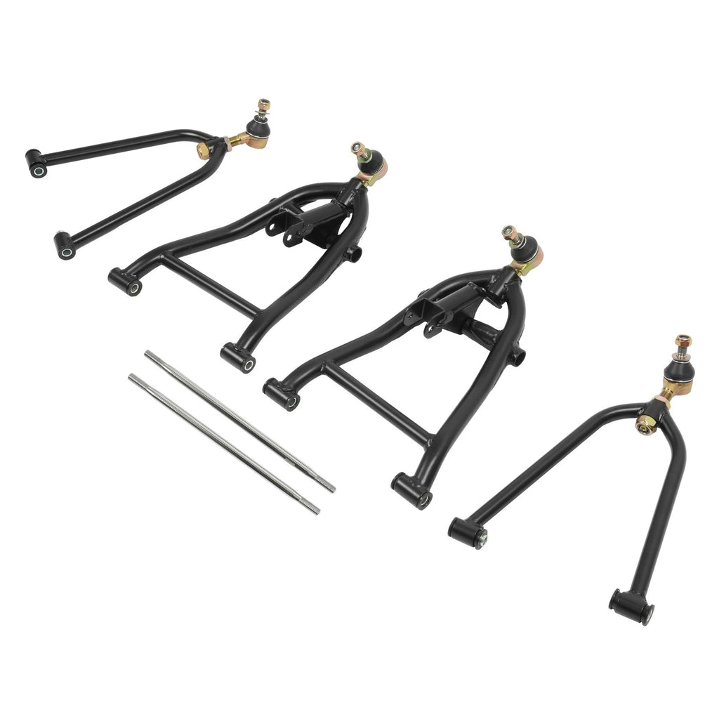 Adjustable Black Front A-Arm Set +2 for Honda Sportrax 450 (2004–2009)