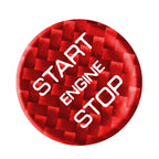 Engine Start Stop Button Trim for Land Rover Discovery Sport (2016-2019) Red