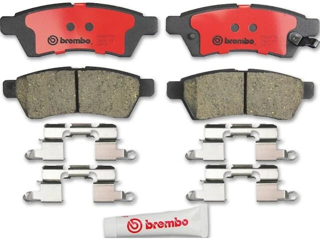 Set of 4 Rear Brake Pads for Suzuki Equator (2009–2012) WN352VD PRIME Ceramic