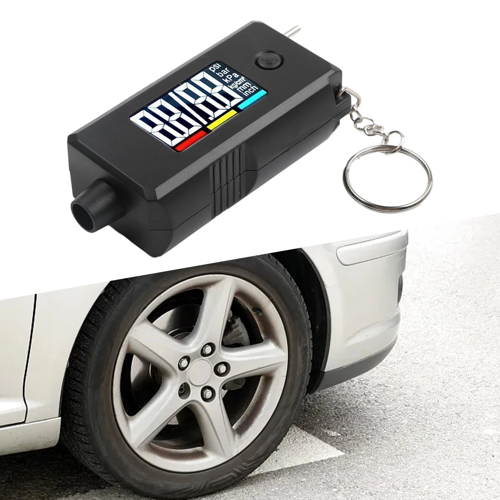 Digital Tyre Gauge for Cars