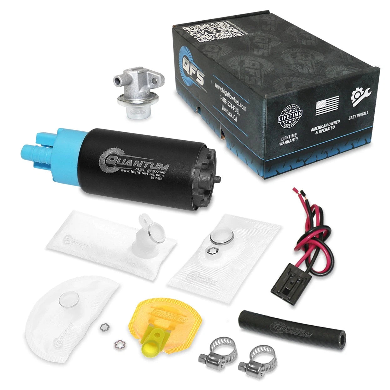 QFS Fuel Pump + Regulator for Triumph Rocket III (2005–2016)