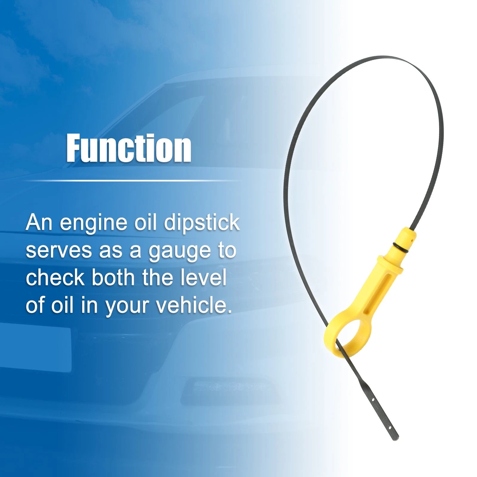 Engine Oil Fluid Level Dipstick for Ford F-150 (2015–2023) No.FL3Z6750A