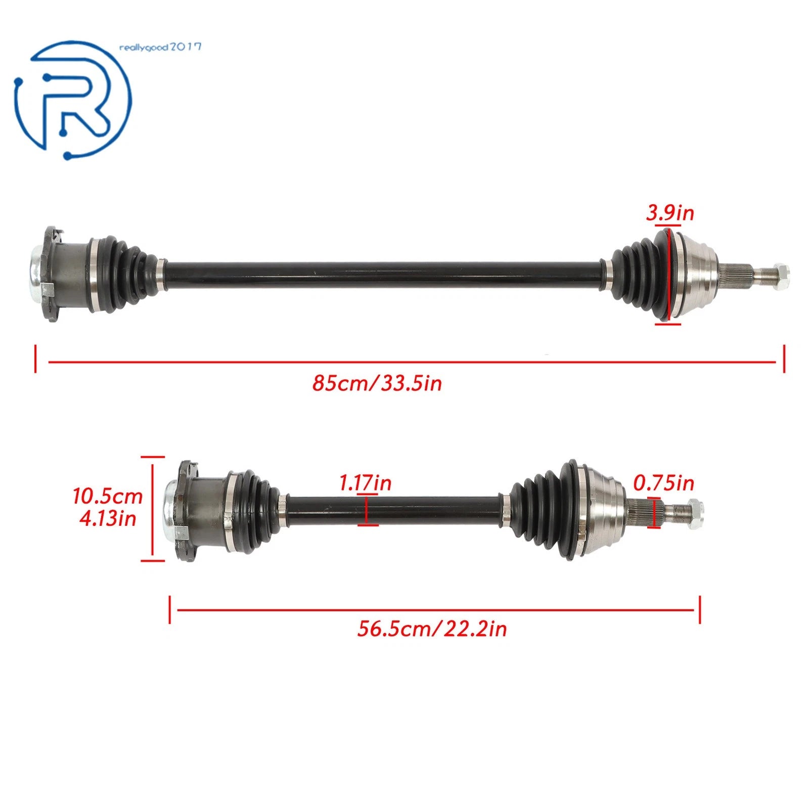 Front CV Axle Assembly for Volkswagen Beetle (1998–2010)