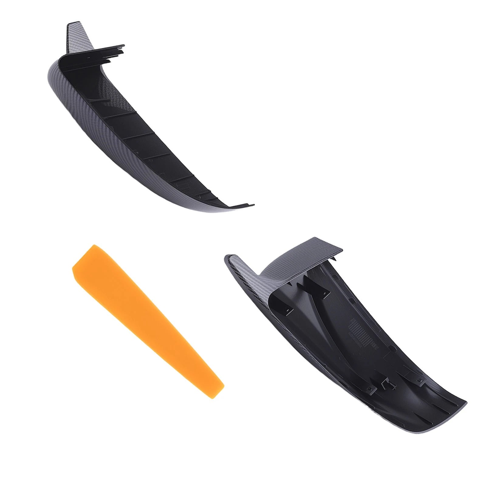Door Mirror Cover Pair for BMW X5 X6 (2007–2013) 51162182697 51162182698 Black