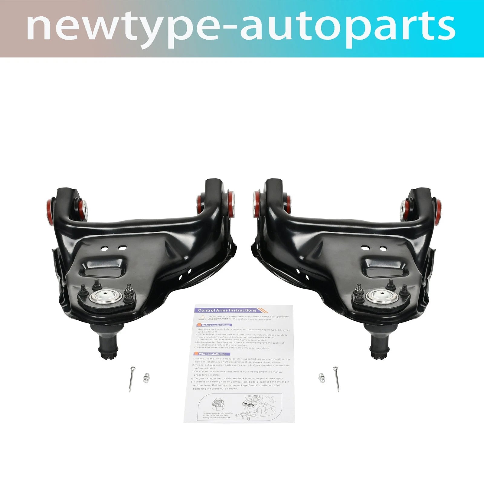 Front Upper Control Arm w/ Ball Joints for Chevy S10 Blazer GMC Jimmy Sonoma (4WD)