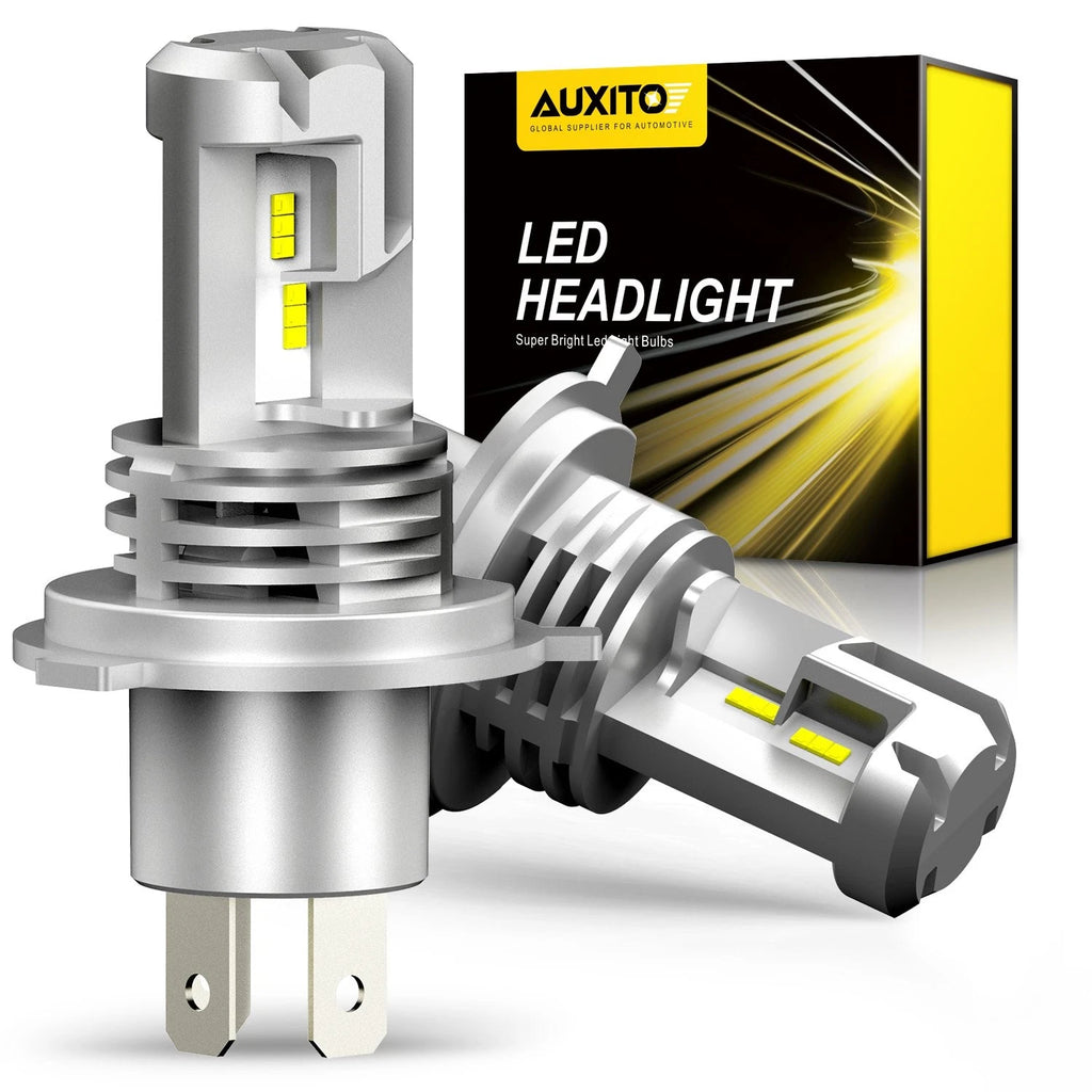 2X LED Headlight Bulbs for H4 9003 (High Low Beam)