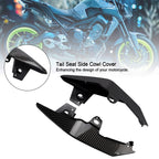 Carbon Tail Seat Side Cowl Cover Fairing for Yamaha MT-09 FZ09 (2017–2021)