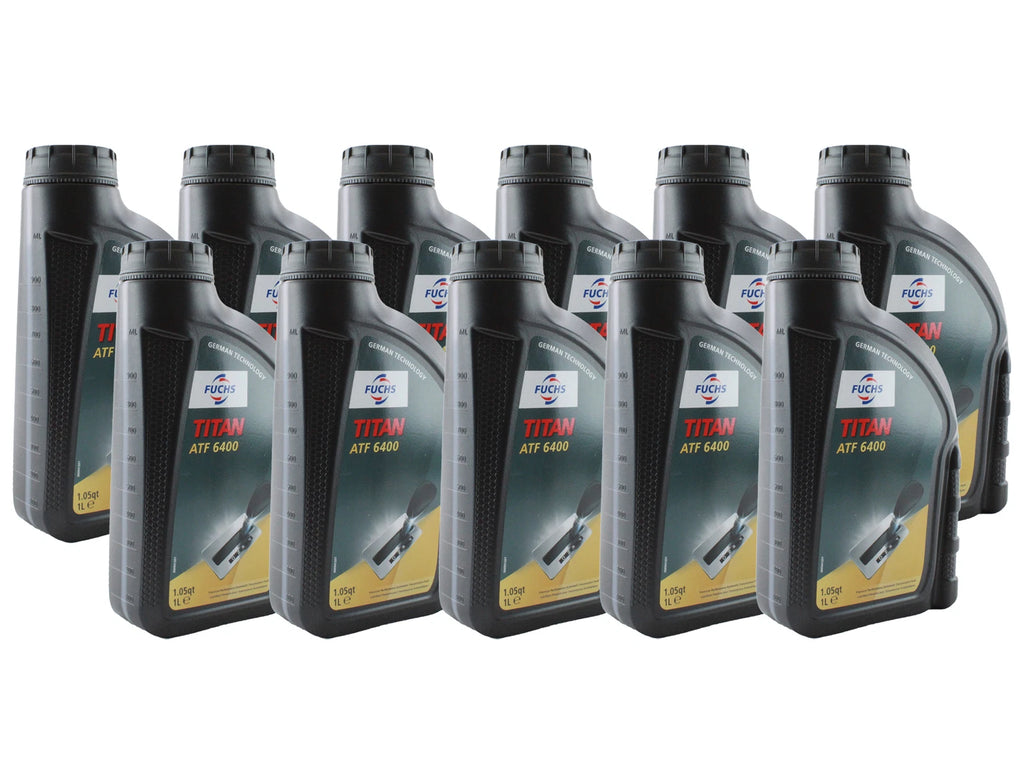 11 Liter Fuchs TITAN ATF 6400 Transmission Fluid for Acura BMW Ford (2010–2023)